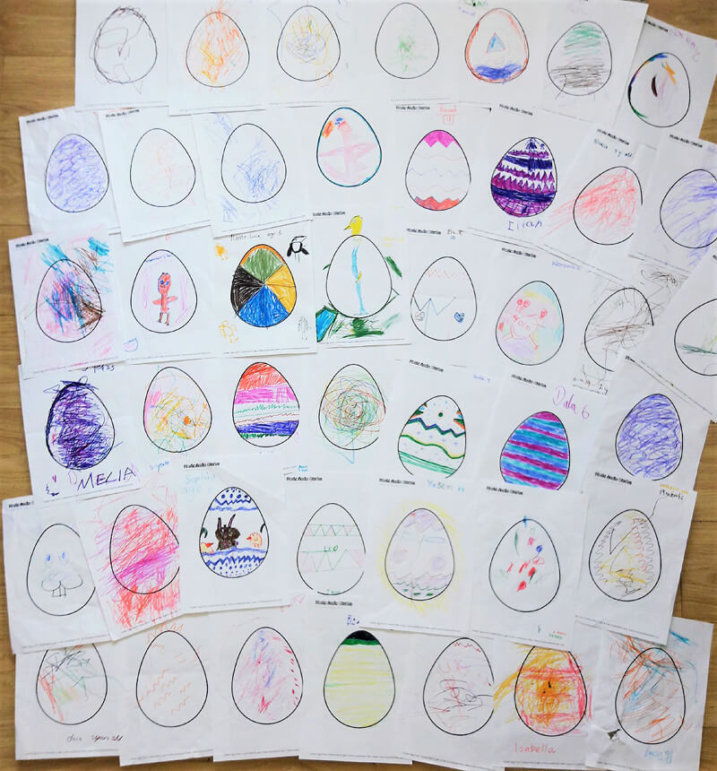 Music Audio Stories - Easter Library Tour 2019 Kids Artwork