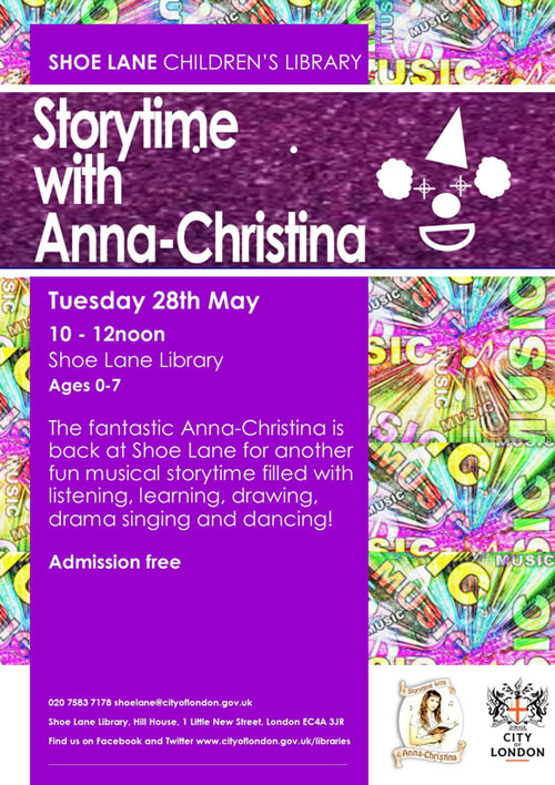 Music Audio Stories - Storytime with Anna-Christina at Shoe Lane Library