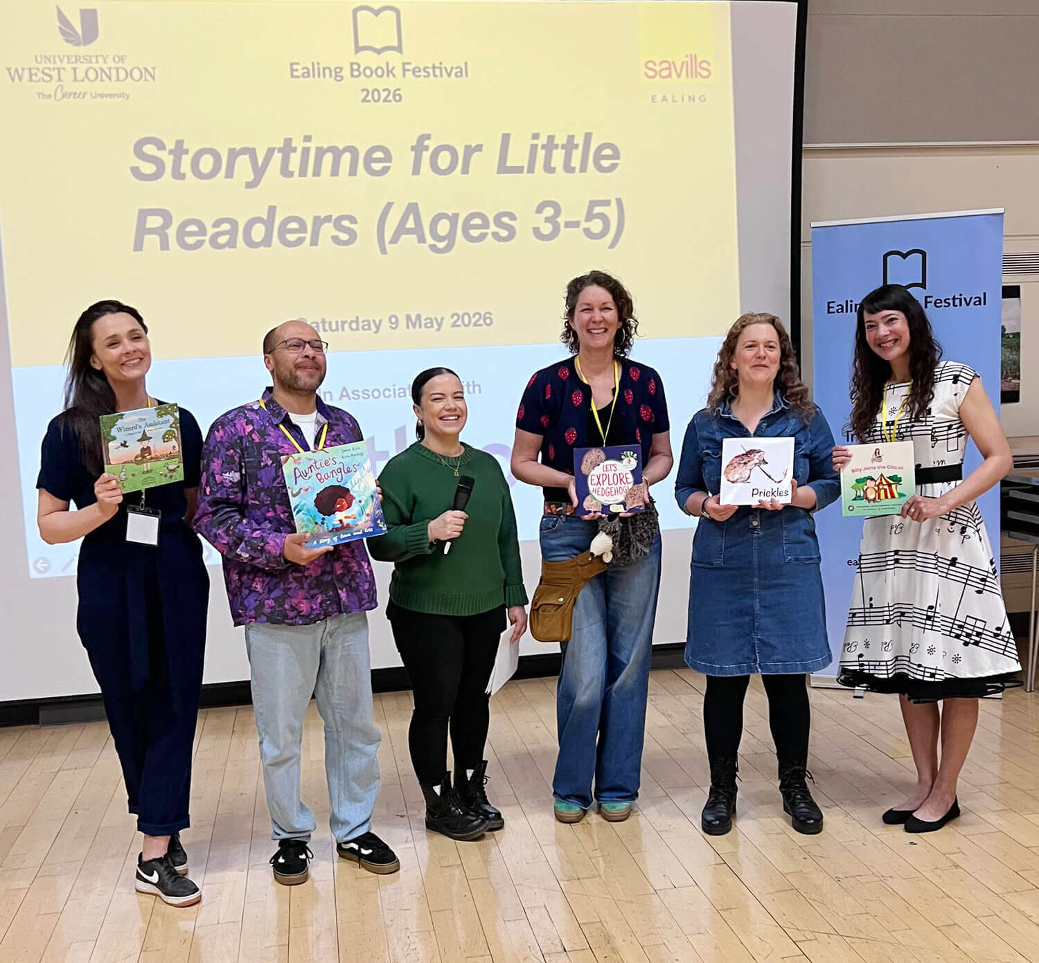 Childrens Book Authors at Ealing Book Festival image