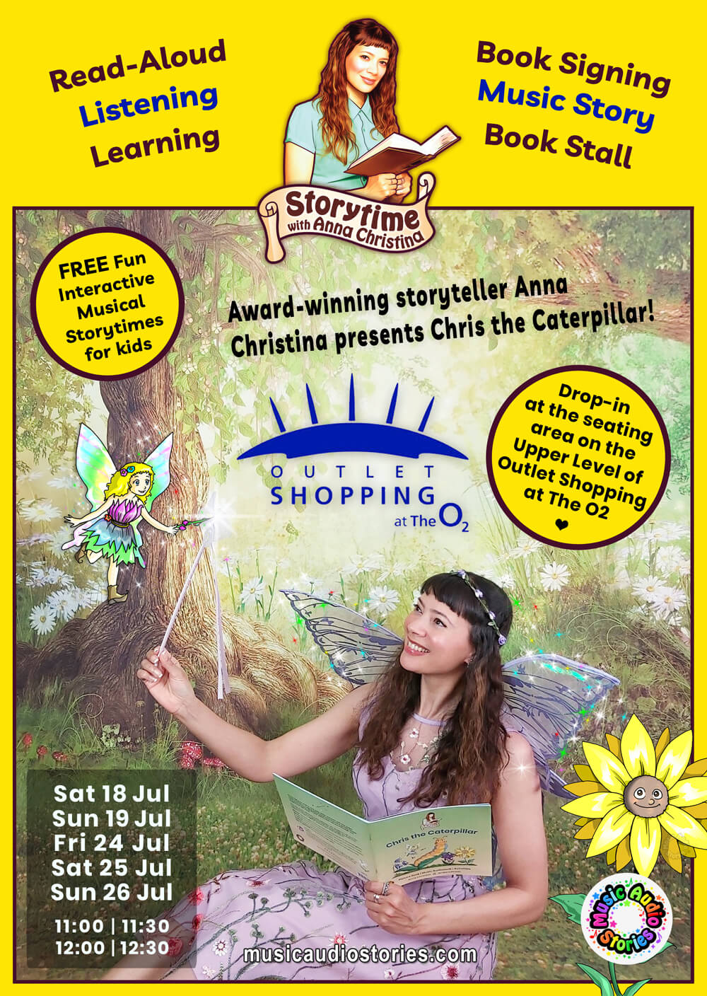 Magical Storytime with Anna Christina at The O2 in London