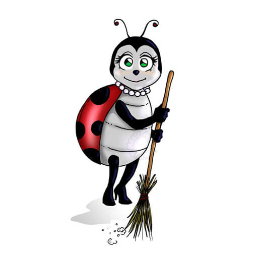 Music Audio Stories ladybird Lousie character